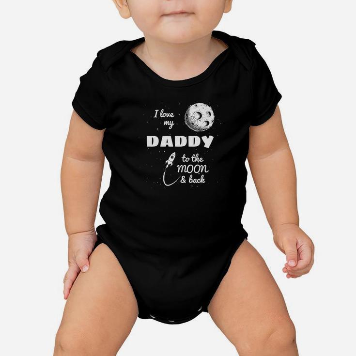 I Love My Daddy Family Gift Shirt Baby Onesie