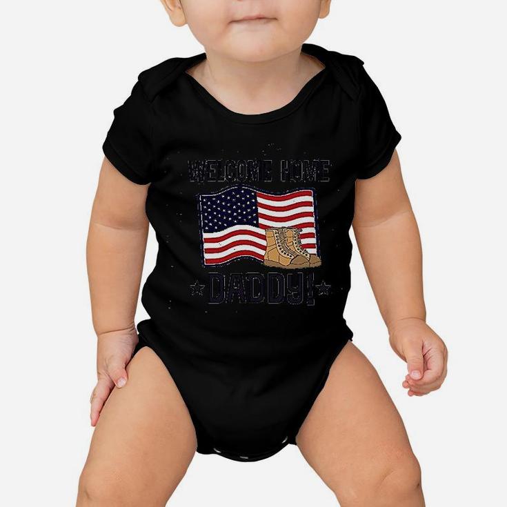 Military Daddy Welcome Home Baby Baby Onesie