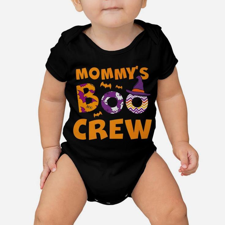 Mommys Boo Crew Mommys Crew Halloween Costume Baby Onesie