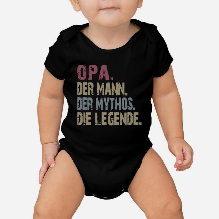 Opa Der Mann Der Mythos Die Legende Vintage Shirt Baby Onesie