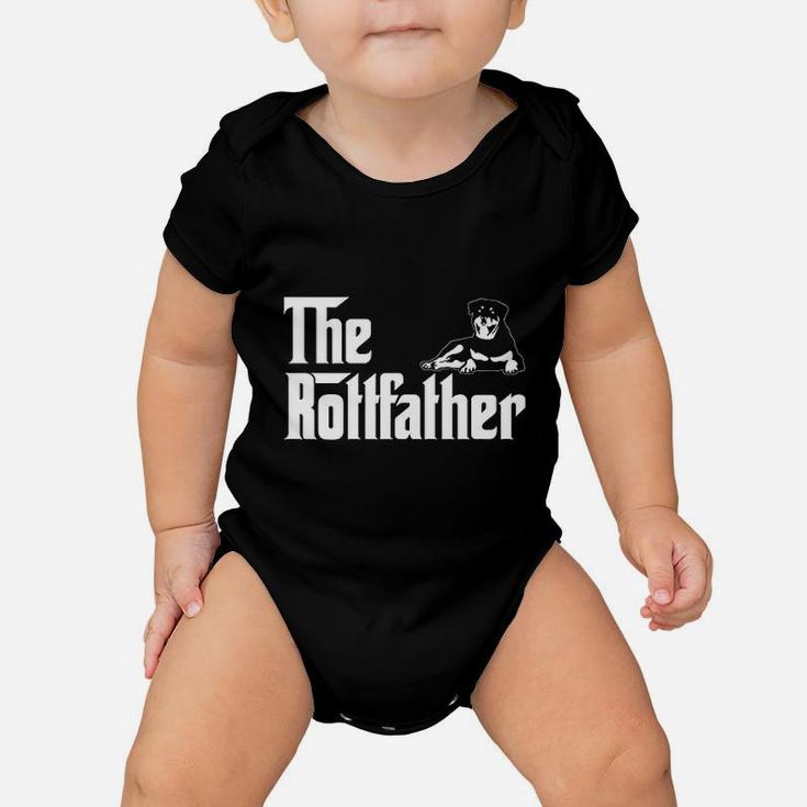 Usa Direct The Rottfather Rottweiler Funny Dog Lover Baby Onesie