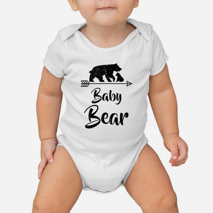 Baby Bear Fathers Day, dad birthday gifts Baby Onesie