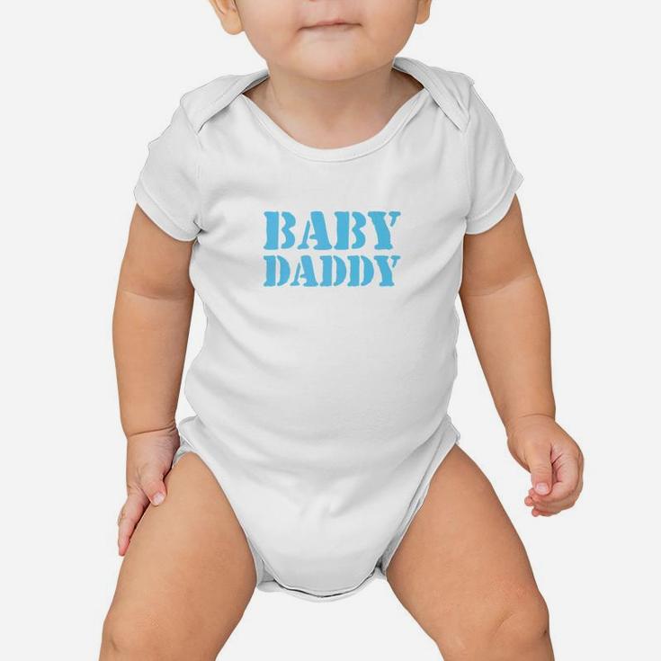 Baby Daddy Funny Best Dad Christmas Gift Baby Onesie