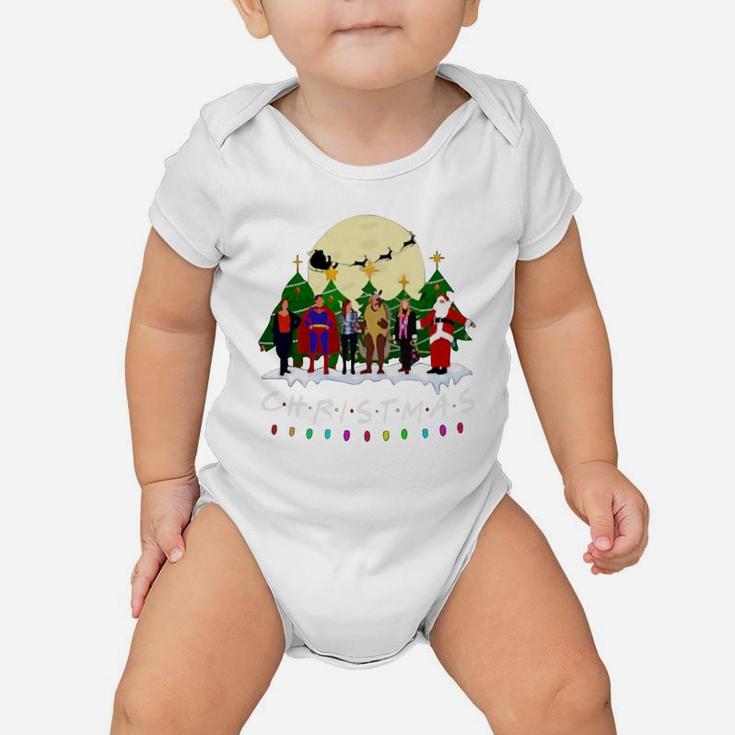 Friends The One With The Halloween Party Christmas Shirt Baby Onesie